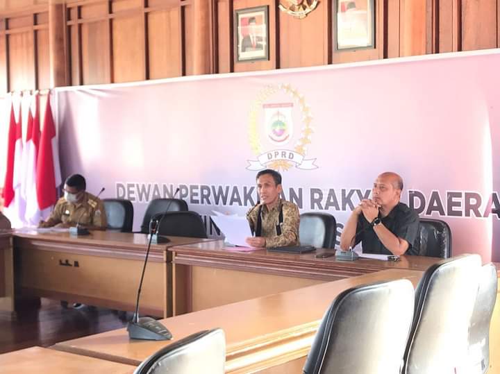 Usman Suhuriah Pimpin RDP Terkait Pelaksanaan Pembangunan Infrastruktur Jalan yang Menggunakan Dana PEN 